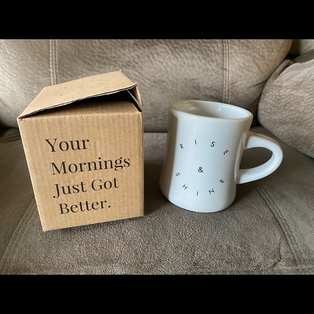 Rise & Shine coffee cup